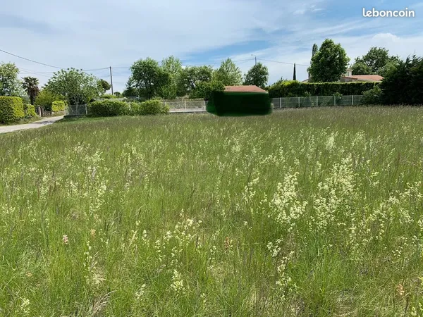 Terrain constructible 626 m2