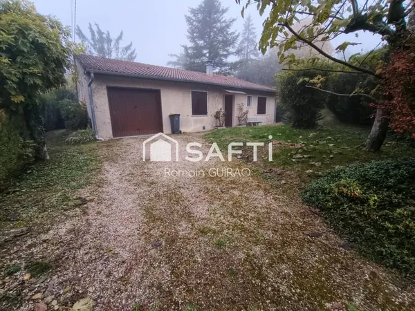 Maison de 100 M2 sur terrain de 1400 m2