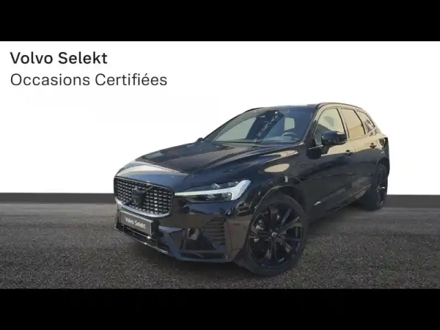 Volvo Xc60 t6 hybride rechargeable 253 + 145ch black edition geartronic 8 awd — photo 1