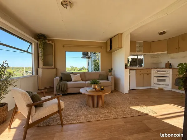 Mobile home ancien habitable