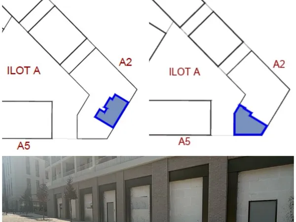 Local 295 m² Montreuil