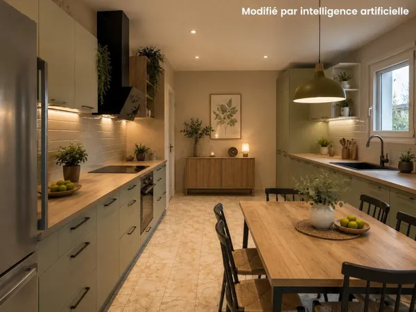 Maison individuelle de plain pied.