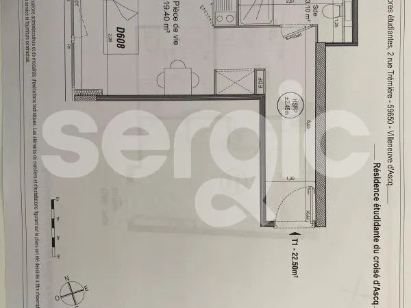 Appartement type 1