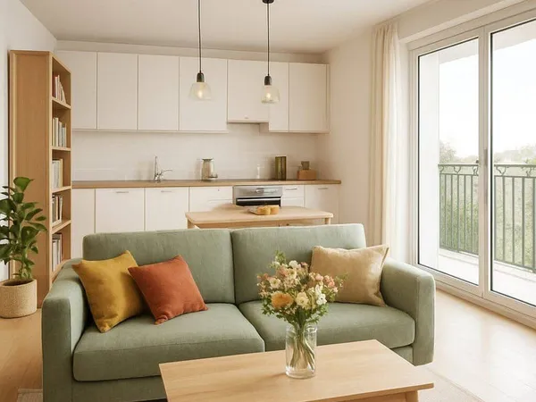 Appartement 2 pièces 44 m²
