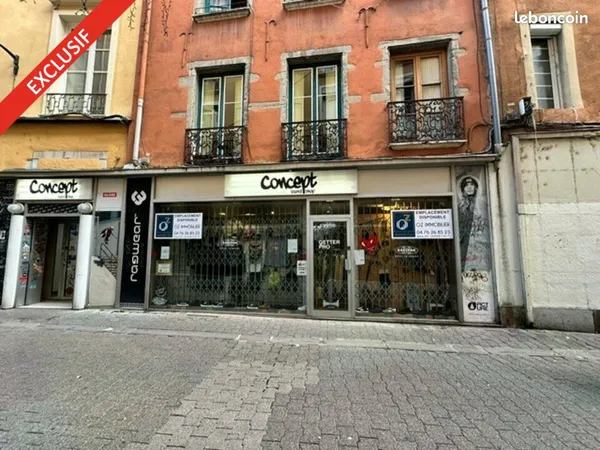 Local commercial 77 m² GRENOBLE