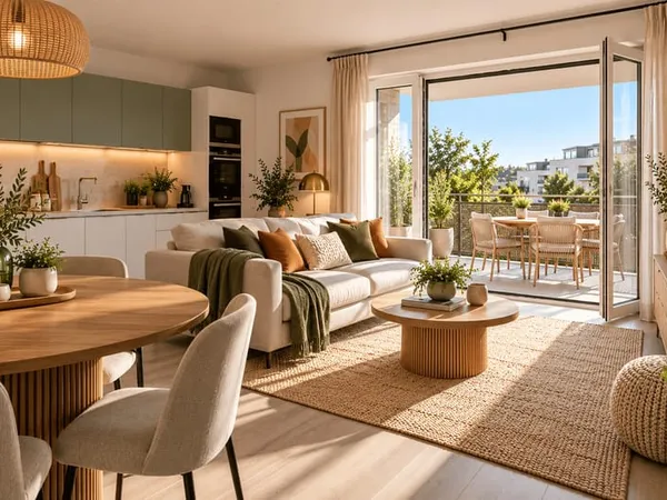Appartement 3 pièces 55 m²