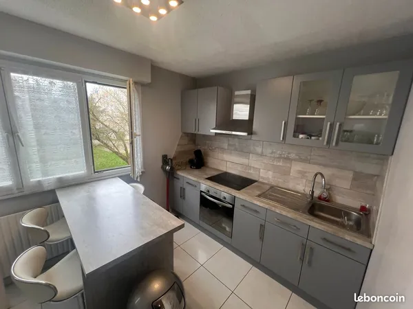 Appartement 65 m², 1er étage, 3 chambres, cave - rue Jeanne d'Arc, Mulhouse