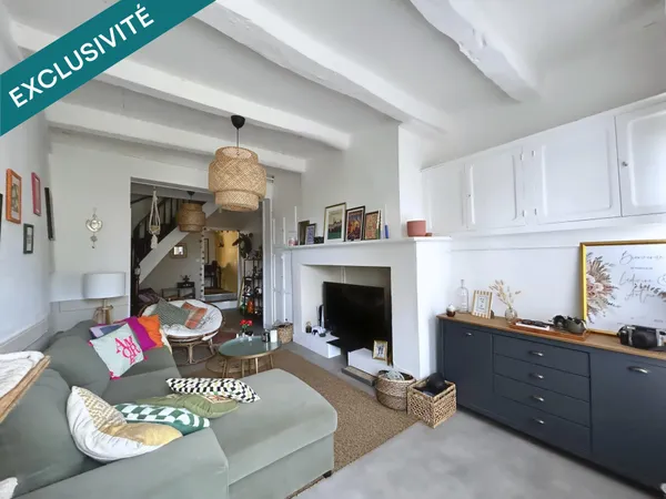 Réalville, entre Montauban et Caussade, maison de village de 90 m2 rénovée