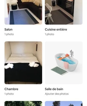 Location 2 pieces avec jardin