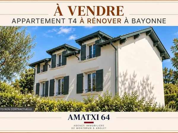APPARTEMENT T4 A RENOVER - POLO BEYRIS - BAYONNE