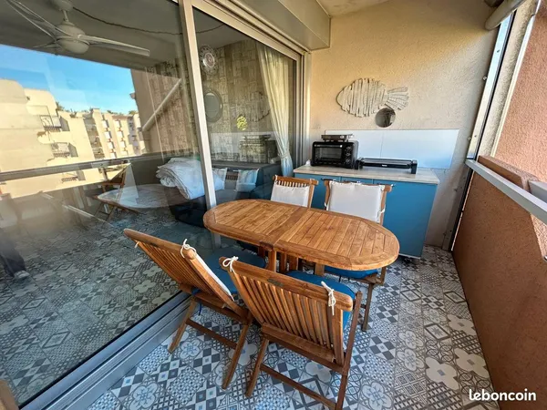Appartement meublé T2 à louer à Saint-Raphaël - Novembre 2026 à mai 2027
