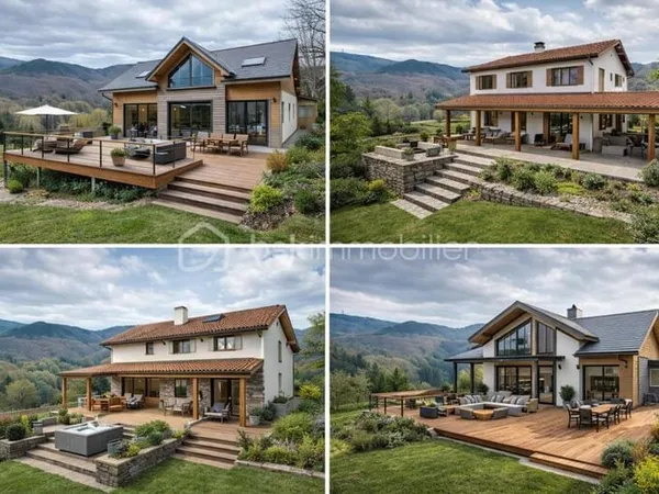 À VENDRE - Superbe terrain constructible de 3 670 m² avec bâtiment et viabilités