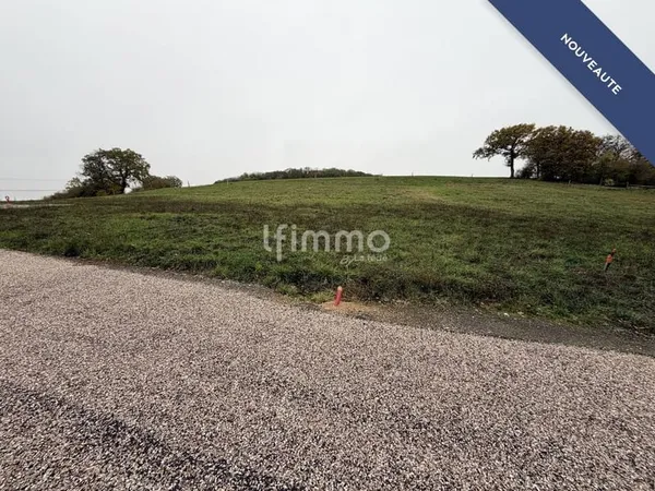 Vente terrain à Batir viabilsé de 1307m² à Narbefontaine 57220