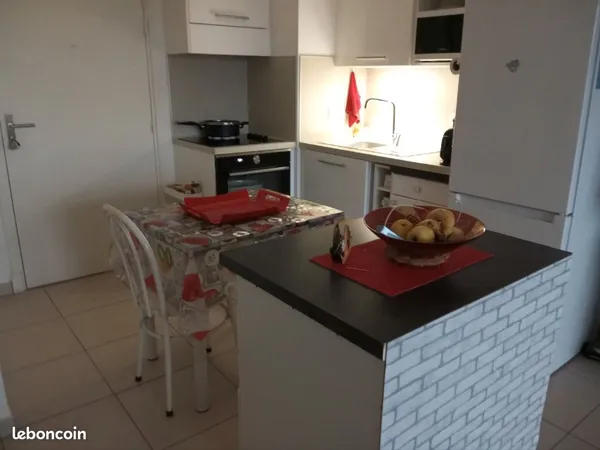 T2 + belle terrasse + parking ds residence neuve