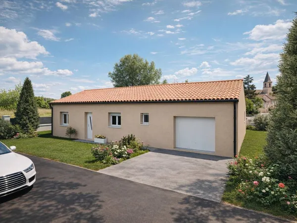 Maison T4 Garage à Fauch