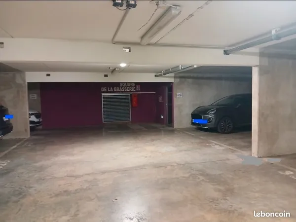 Place parking souterrain