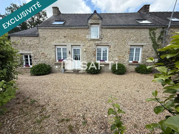 MAISON FAMILIALE TYPE LONGERE DE 138 M2 LOUEE PROCHE COMMODITÉS DE LOCMINE