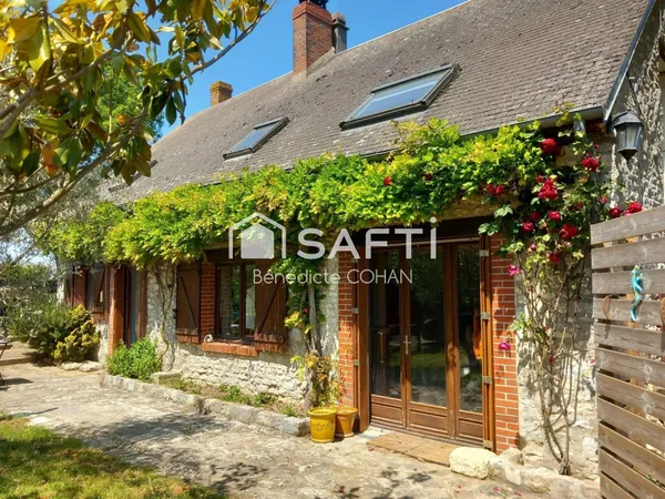Belle maison alliant le charme de l'ancien et du moderne, 4 chambres, terrain et garage
