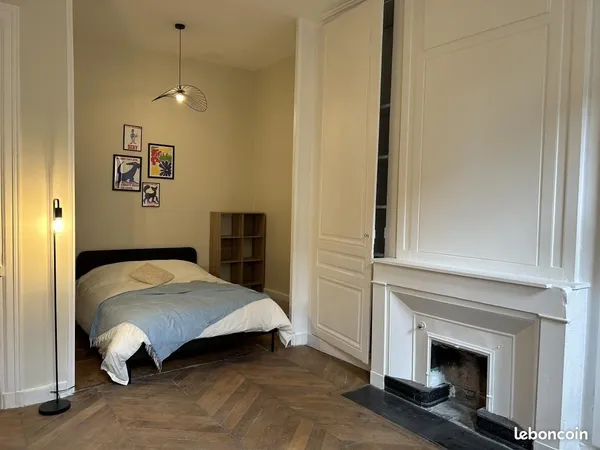 Chambre 1 pièce 31 m²