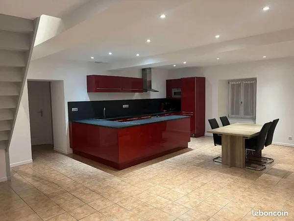 Location appartement F4 en duplex