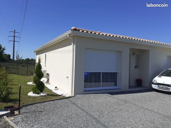 Vente immobilière maison récente