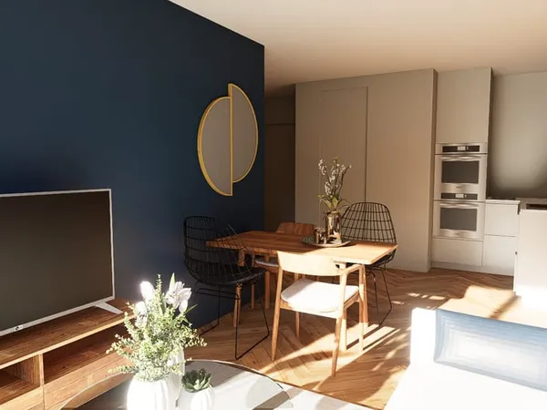 T3 au 1er étage avec balcon