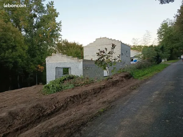 Maison en cours de construction