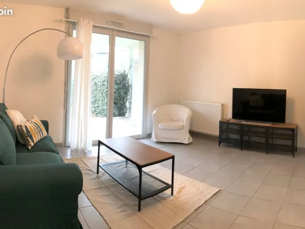 Joli T2 rez-de-jardin 42 m2, Lalande (Toulouse)