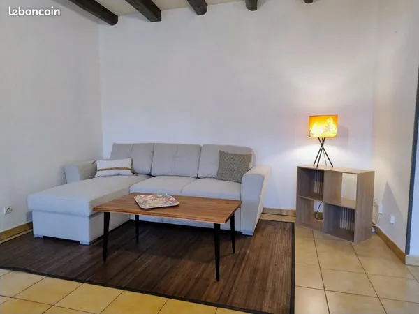 Appartement meublé t3 58m2 sans vis-à-vis