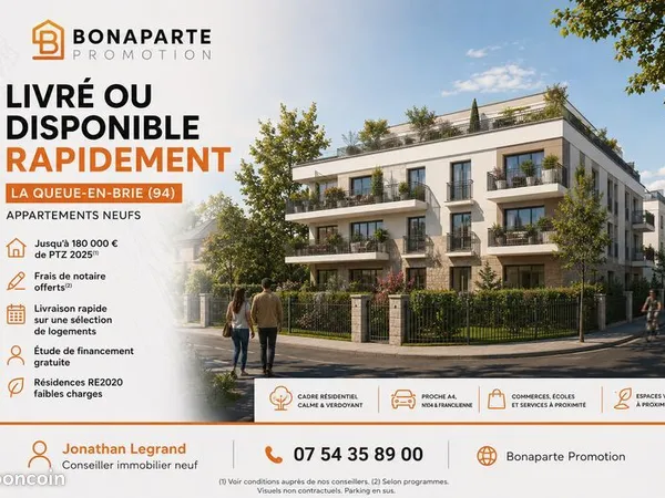 Maison - 5 pièces - LIVRÉ OU DISPONIBLE RAPIDEMENT