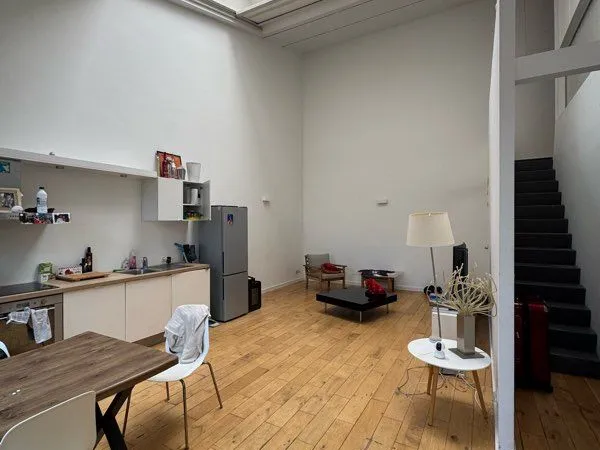 Appartement 3P loft 120m2 avec jardinet