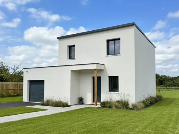 MAISON MODULAIRE A OSSATURE BOIS A BATIR