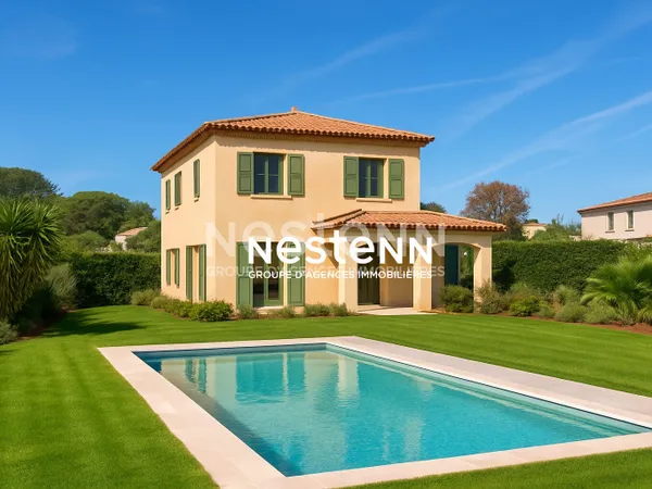 Mougins - 1525 m² -Terrain plat constructible