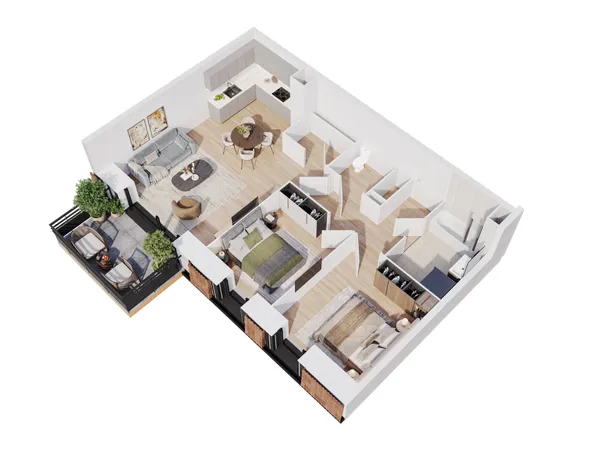 APPARTEMENT T3 NEUF EN VEFA CHÉRENG