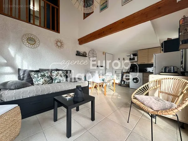 Appartement en duplex - 1 chambre - La Palmyre