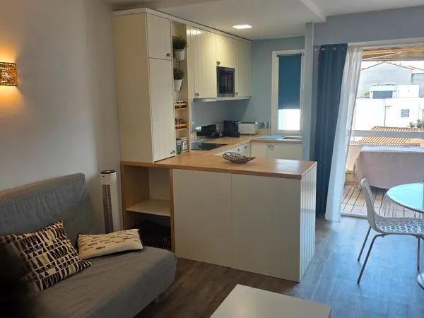 T2canet plage 38m2 garage