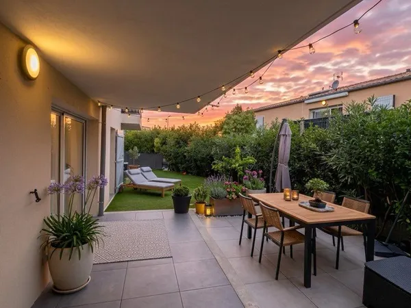 T4 83m² Rez-de-jardin 138m² - Allauch Logis Neuf (Box + 2 Parkings)