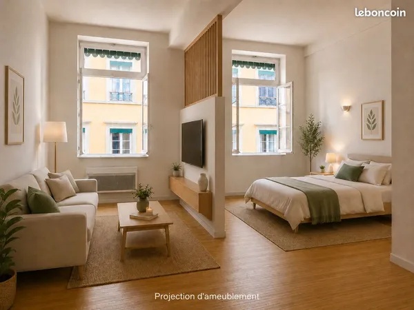 Appartement 1 pièce 33 m²