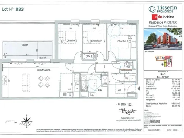 Terrain 89 m²