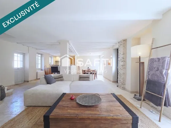 Maison de village rénovée, charme ancien, 3 chambres
