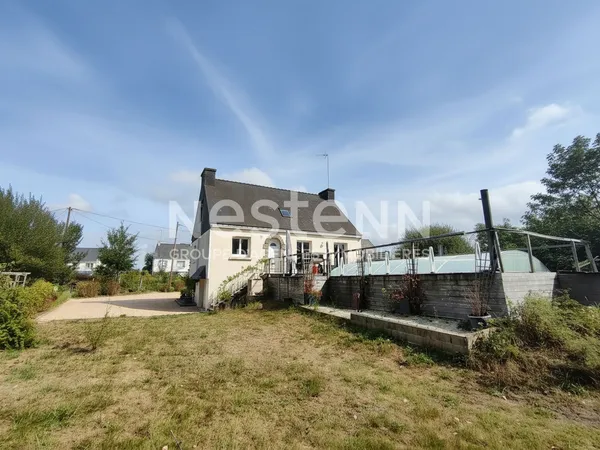 Maison à Questembert - Grand terrain sans vis-à-vis - 104 m² - 5 chambres