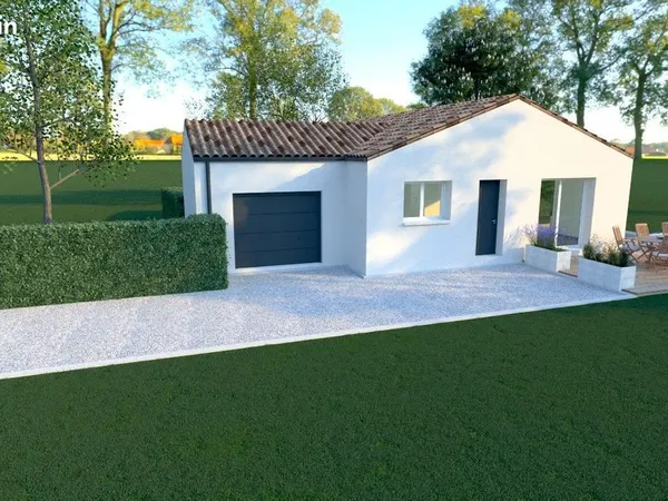 Projet de construction d'une maison 82 m² avec terrain à LA PLAINE-SUR-MER (44)