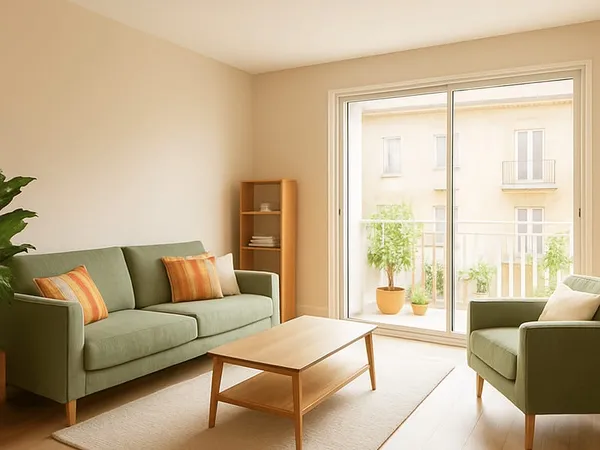 Appartement 3 pièces 61 m²