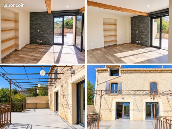 Maison à vendre entièrement rénovée avec extérieurs