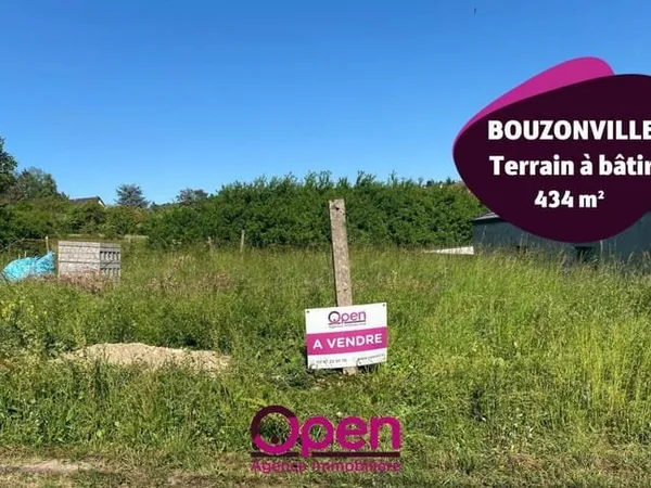 Terrain constructible 400 m²
