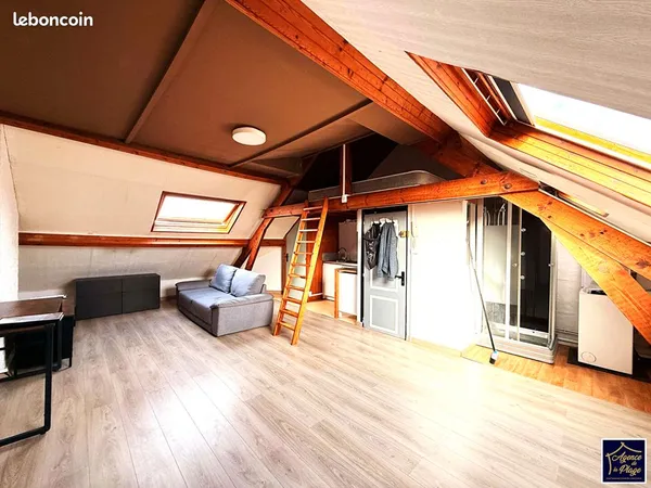 Studio 1 pièce 25 m²