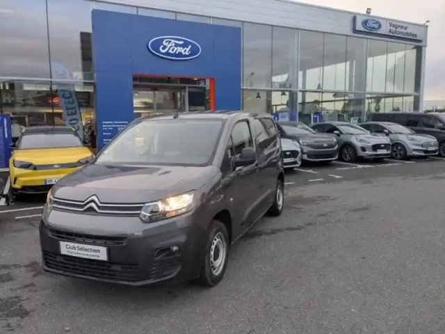 Citroën Berlingo van m 650kg bluehdi 100 s&amp;s club bvm5 - tva  récupérable - 10558.32 ? ht — photo 2