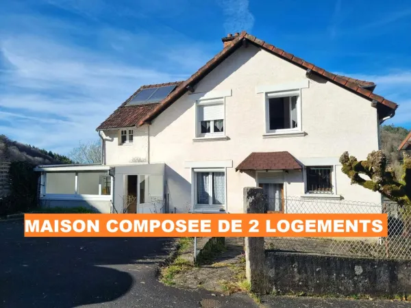 LAGUENNE- maison avec potentiel de 3 logements
