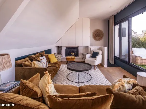 Duplex avec rooftop - 5 pièces