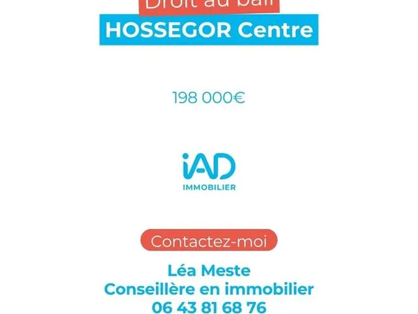 Local commercial 25 m² Soorts-Hossegor
